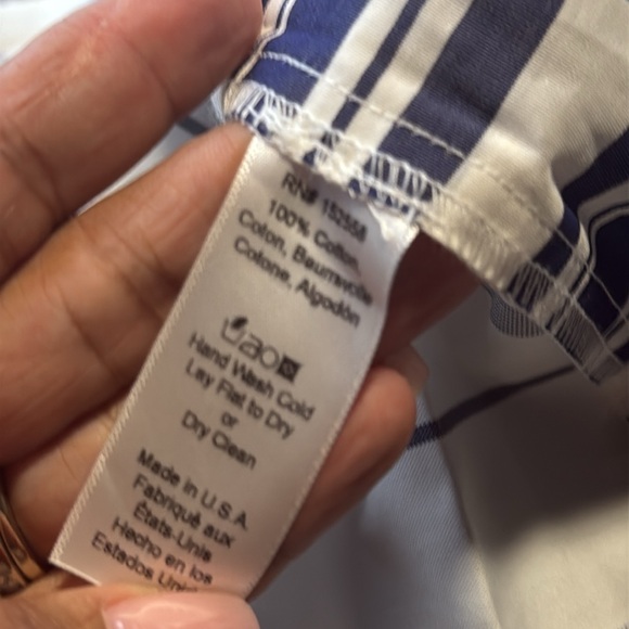 Anthropologie DELFI Collective pleated pop art Skirt extra‎ small cotton - Picture 9 of 9